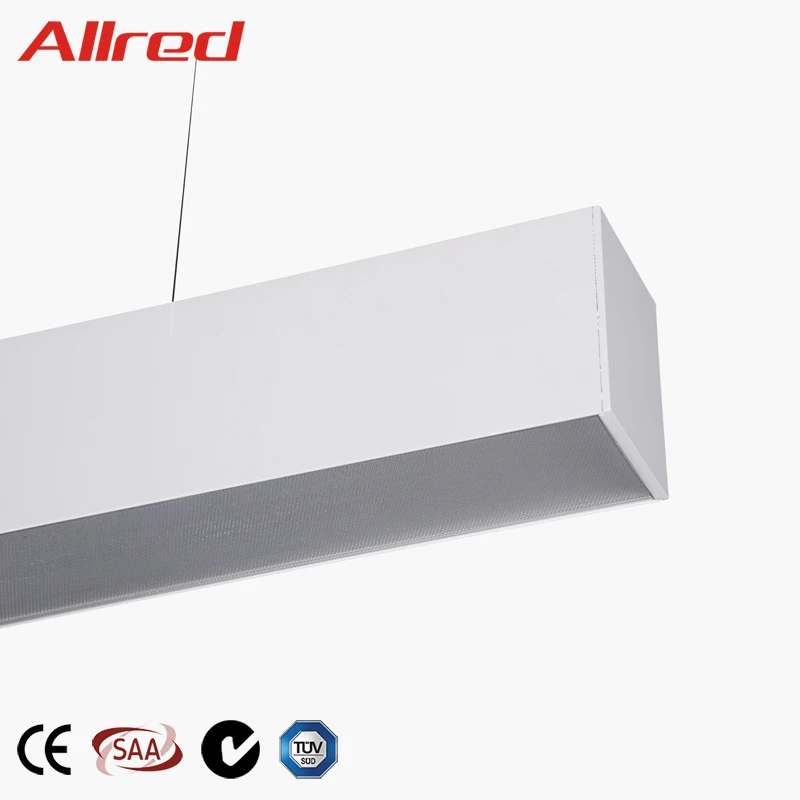 Contemporary High Power 50W Commercial Lighting LED Linear Pendant Light