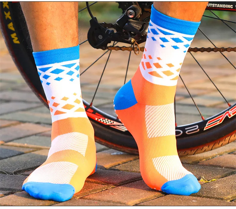 High Quality Bike Oem Sport Running Breathable Nylon Coolmax Cycling Custom Socks Buy Cycling 
