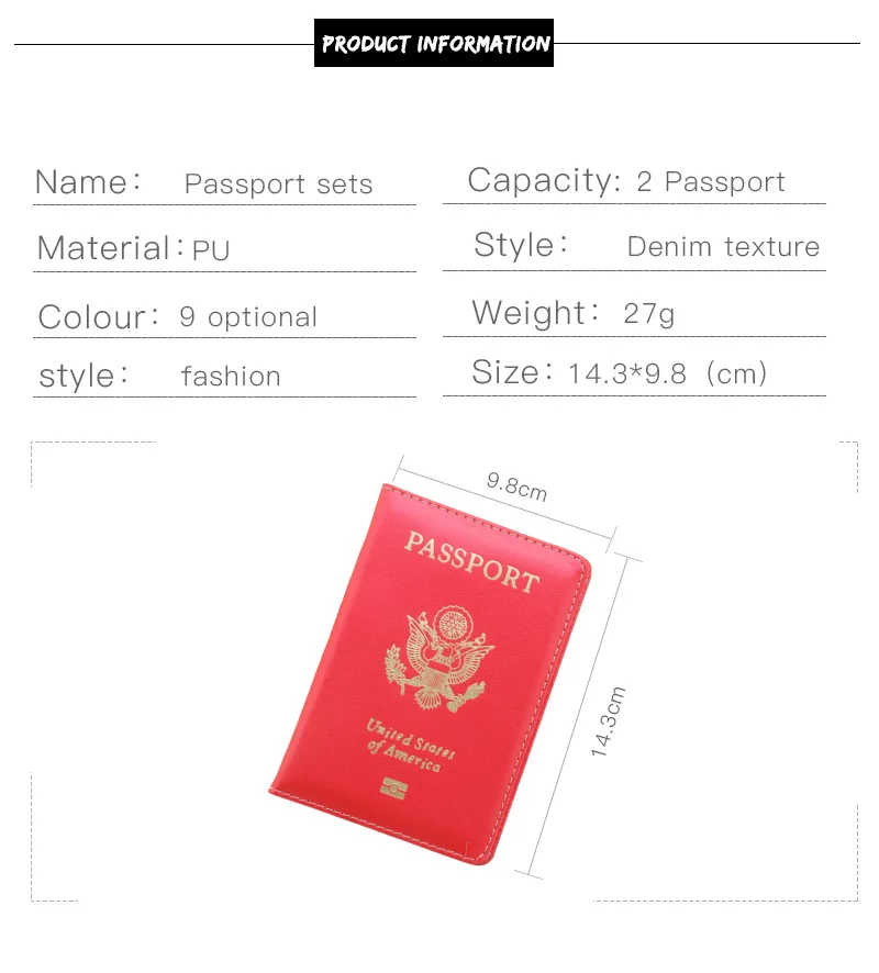 Passport Id Card Protective Sleeve