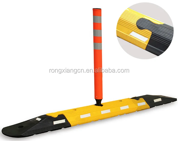 Flexible Plastic Traffic Road Divider With Base Delineator Posts Buy