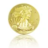 ST-Craft Factory Made Promotional Bulk Metal Gold Plating Eagle Liberty Challenge Coins