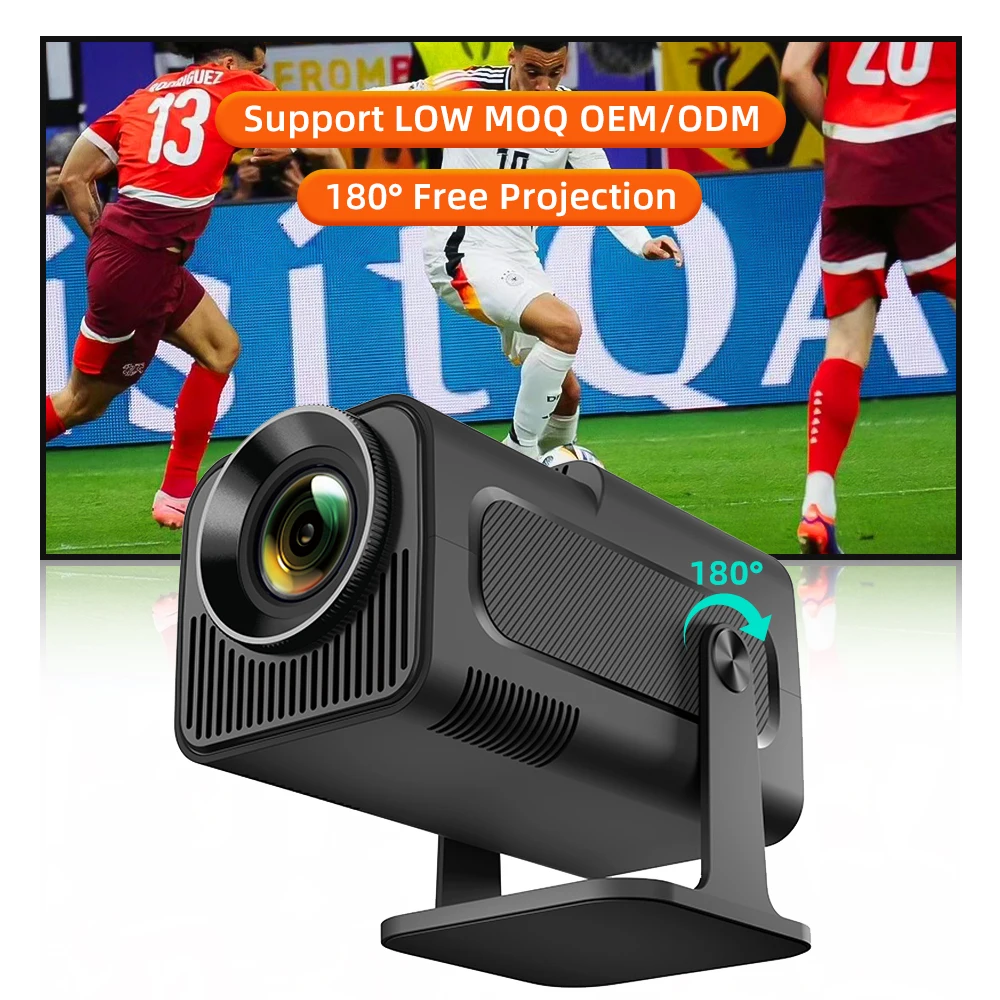 Affordable HY320 Mini Projector - 1080P LCD, Android 11, Portable
