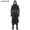 WY-1030XCM PUNK RAVE Gothic jacquard Mid-length Coat men jacket