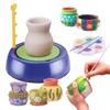 DIY handmade ceramic machine children craft toy mini pottery early childhood education children's toys