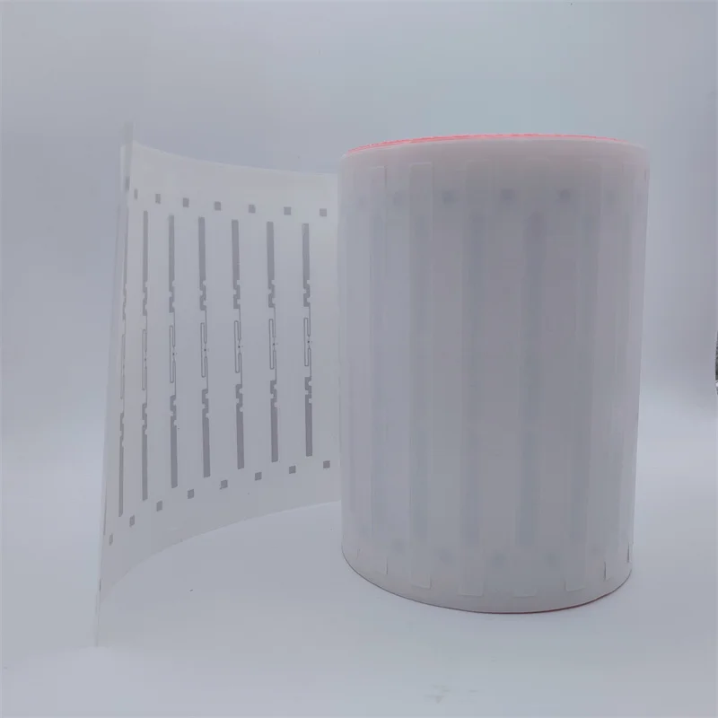 Ucode 7xm 860-960mhz Custom Printing Uhf Rfid Sticker 73*20 Mm Ucode 7xm+ Long ...