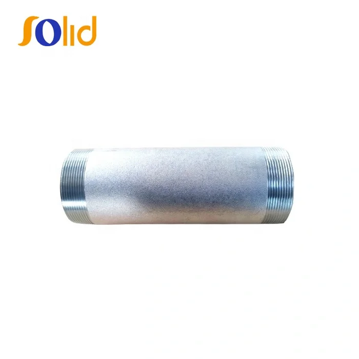 Black/Galvanized Carbon Steel Pipe/Barrel/King/Close/Hose Nipple