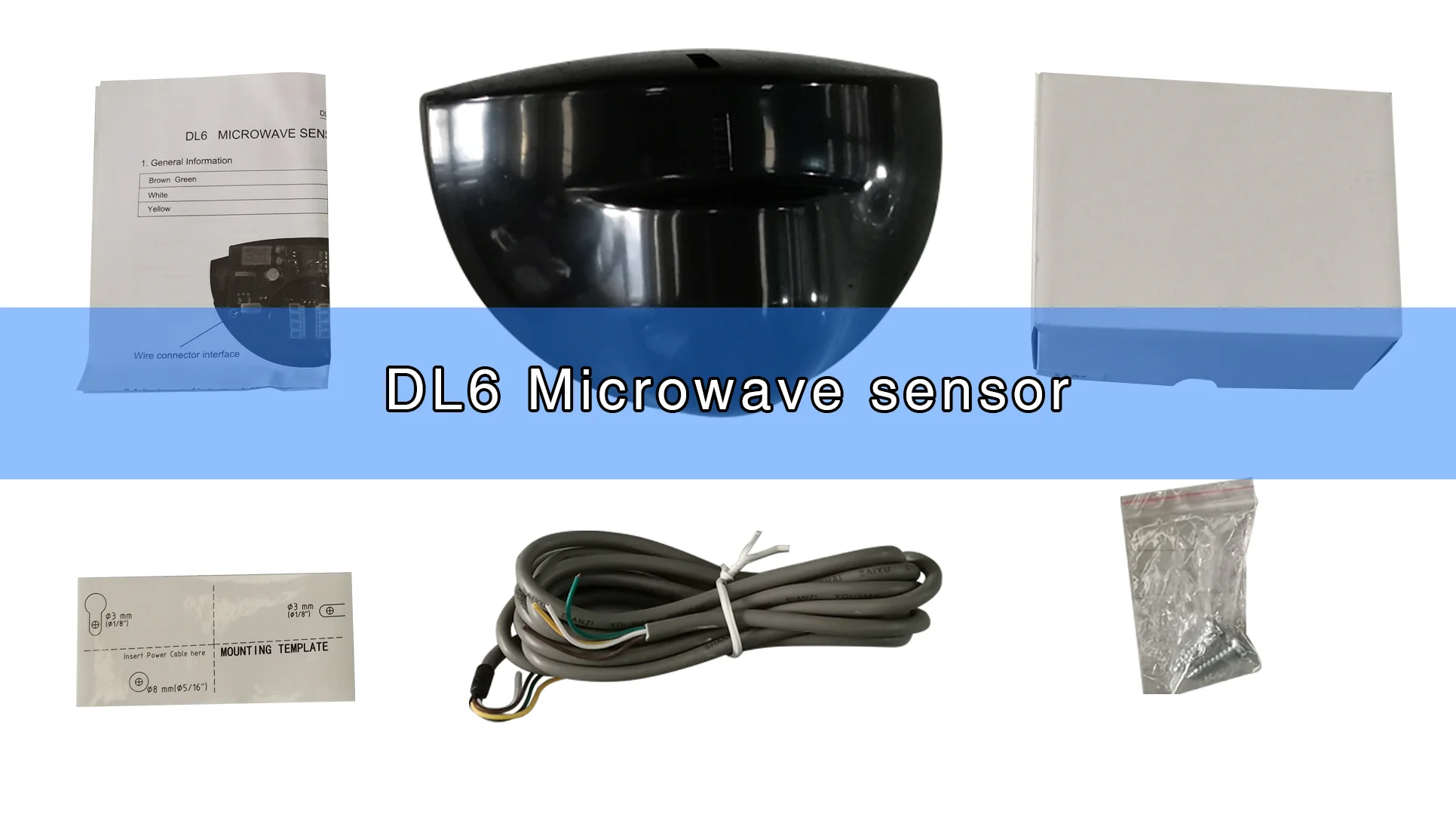 Deper Dl6 Cheap Price 24.125ghz Microwave Radar Sliding Door Motion