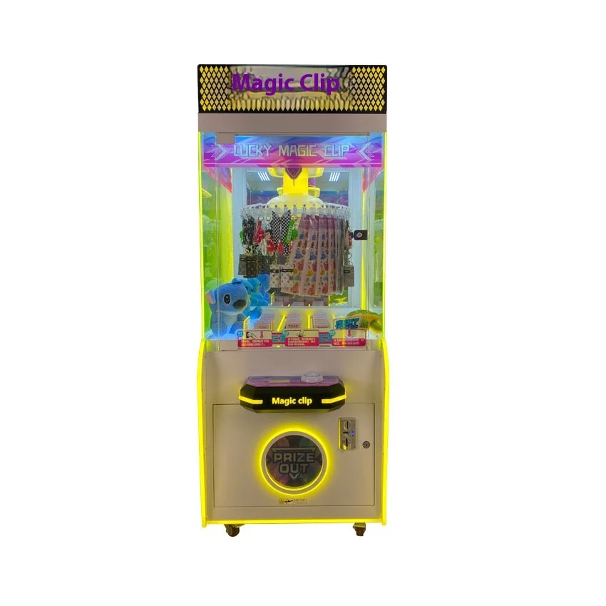 Hot-Selling Large Lucky Magic Crane Machine Video Game Equipment & Shopping Mall Toy Internet Celebrity Blind Box Gift Machine