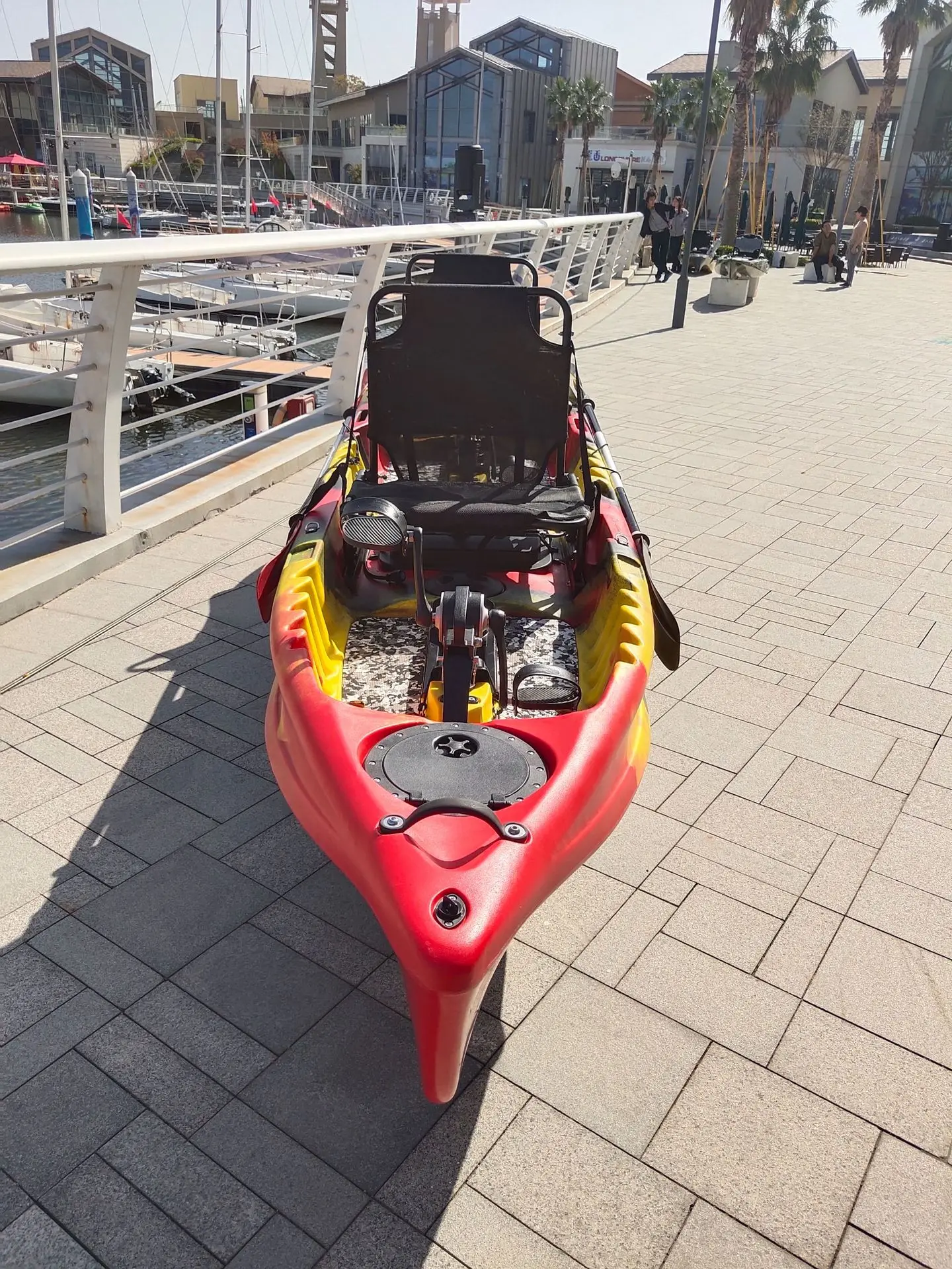 2022 Wholesale 2 Person Pedal Drive Fishing Boats Kayak In Canoe/kayak