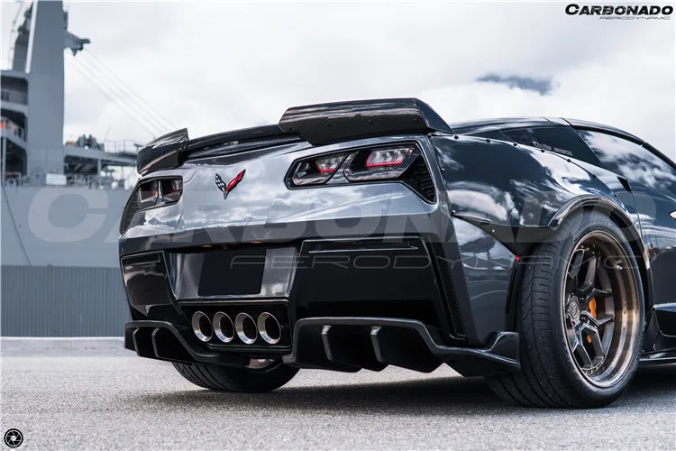 Carbonado R Ox Style Rear Diffuser Forchevrolet Corvette C7 - Buy ...