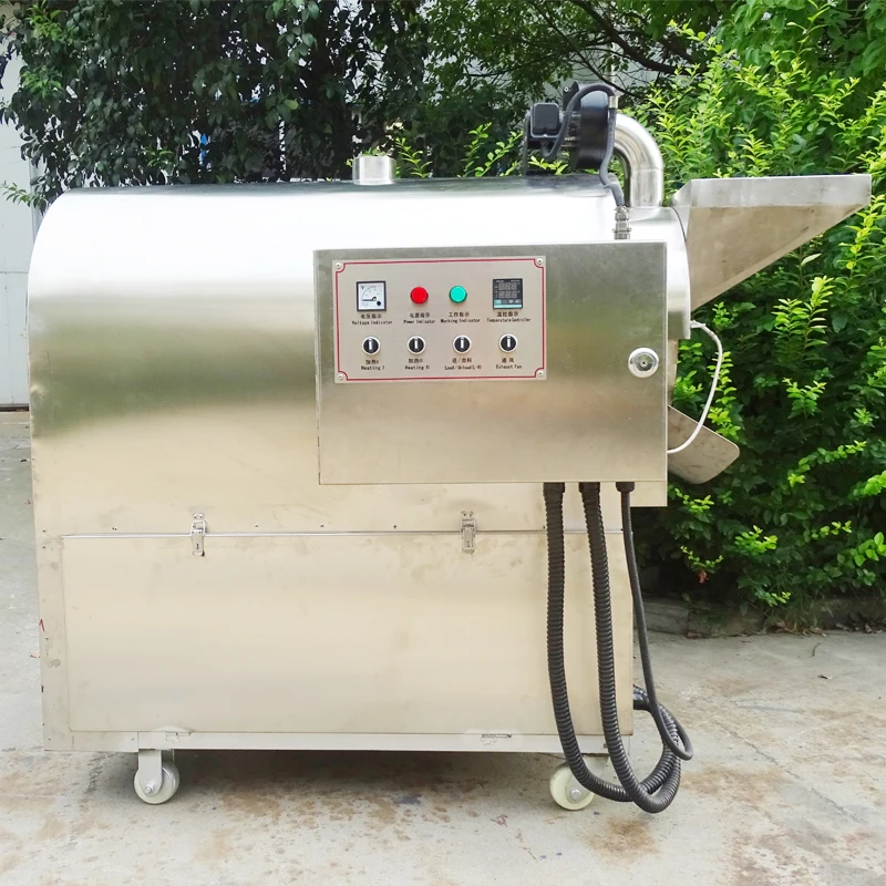 Lq150gx Stainless Steel Electric Peanut Roaster Machine Commercial