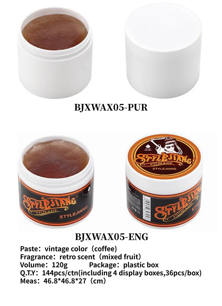 Halal 120g Firm Hold Water Based Hair Pomade Wax Buy