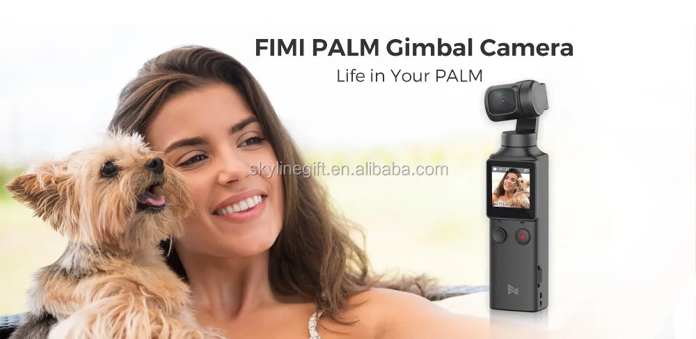 Fimi Palm 3-axis 4k Hd Handheld Gimbal Camera Stabilizer 128 Wide 