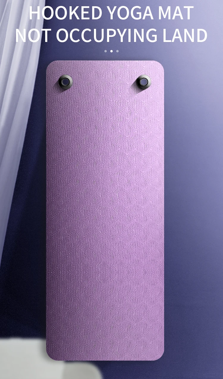 Single Premium Hanging Tpe Exercise Mat,Fitness & Yoga Mat Non Slip