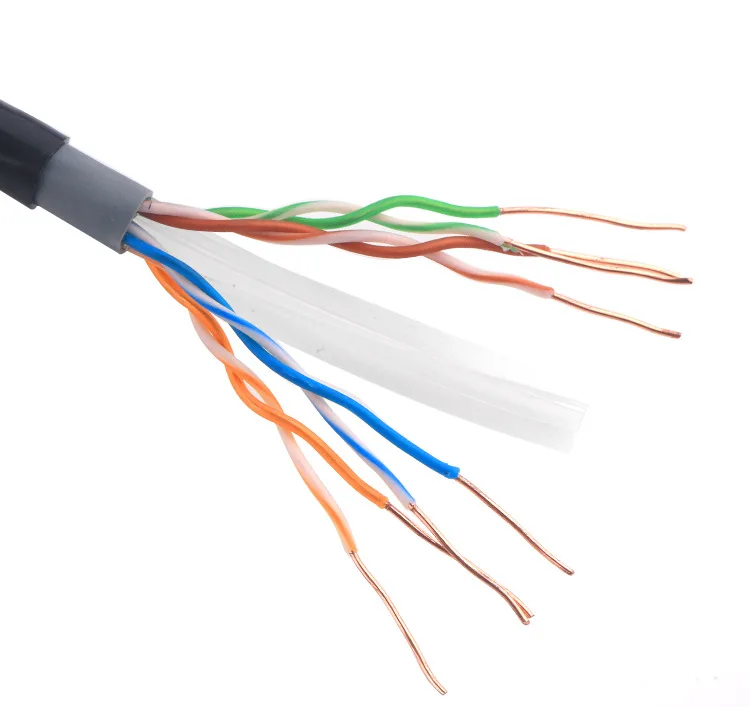 Factory Custom Rj45 Patch Cable Cat6 305m 1000ft Utp Sftp Pure