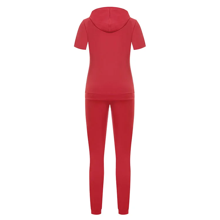 short sweatsuit set womens