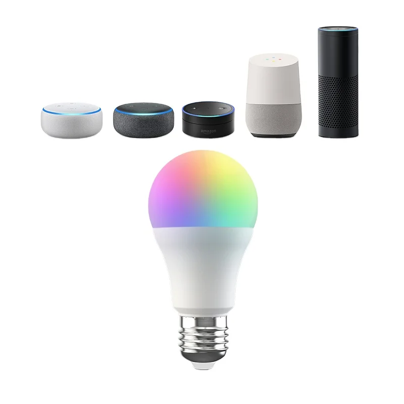 Smart Things in Home E26 BroadLink RGB LED Smart Bulb Lights with Remote Control