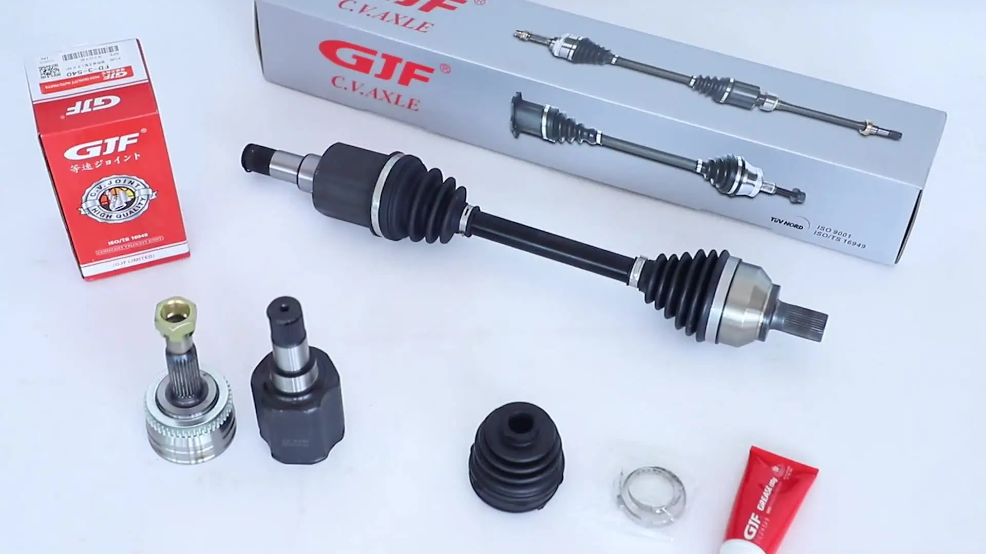 GJF One Stop Front Rear CV Axle for Toyota Corolla ZZE12