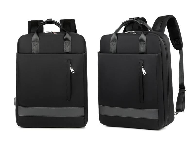 Notebook PC Tablet Knapsack Daypack USB Charge Laptop Backpack Bag