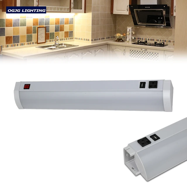 OGJG kitchen linear fittings almirah wardrobe dimmable surface wall mounted lamp led under cabinet tube light