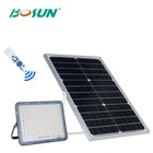 BOSUN 高品質 smd 防水 IP65 40 ワット 60 ワット 100 ワット 200 ワット 300 ワットの庭ソーラーライト