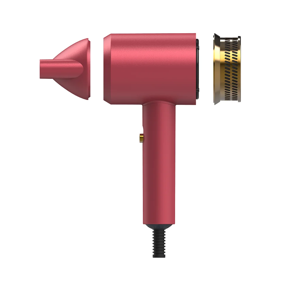 Bldc Motor 23000rpm High Speed Professional Salon Mini Anion Blow Dryer Negative Ion Hair Dryer 3583