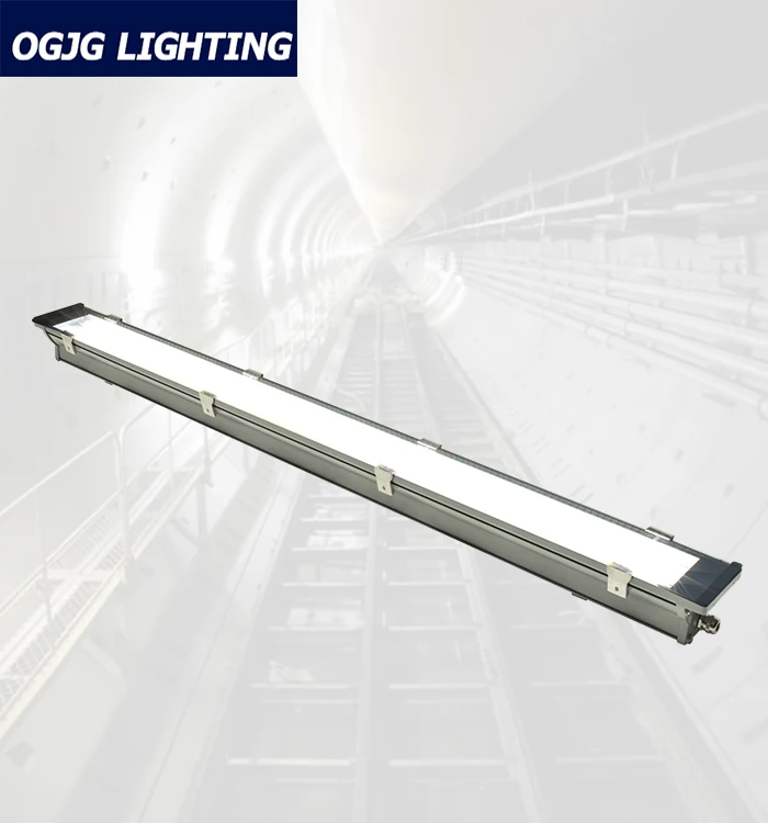 High lumens output metro station electrical IP67 4ft 5ft led tunnel linear light fixtures