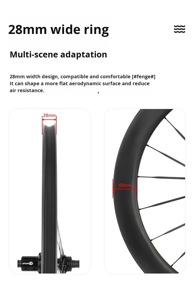 RETROSPEC Road Bike Hub 700C Wheelset - Lightweight & Durable