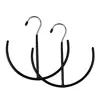 Belt Hanger Clothes Rack Hanger Shoe Rack Organize, Set of 2, Black