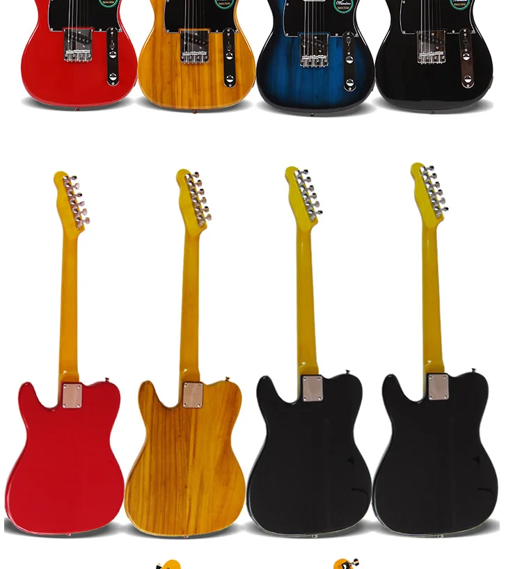 Oem Guitars Musical Instruments Electric Cheap Custom Tl Style 6