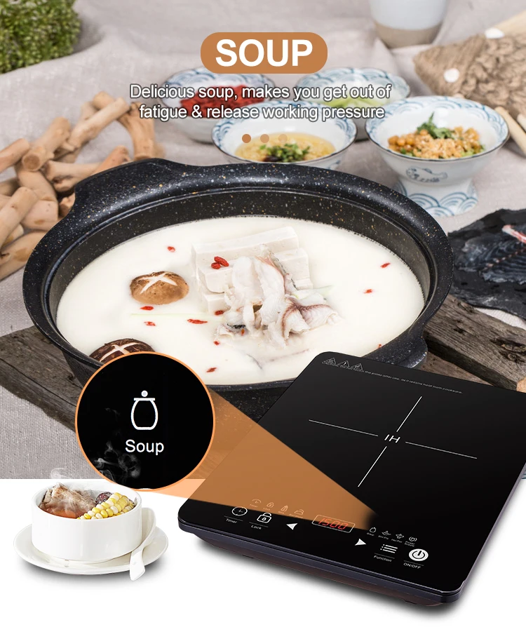 Indection Hob Hot Pot Cookstove Portable Multifunction Electrical Cook