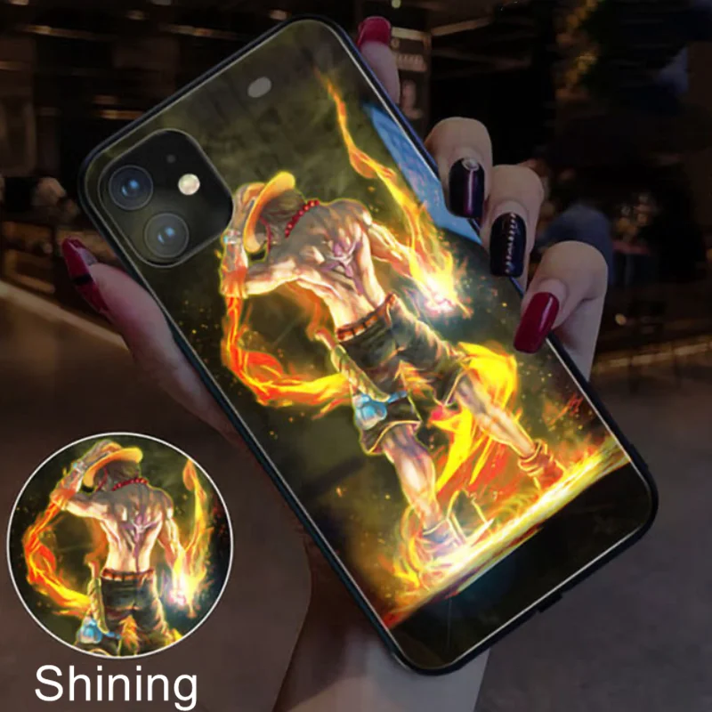 2021 New Trending Wholesale Custom Led Lighting Mobile Accessories Back