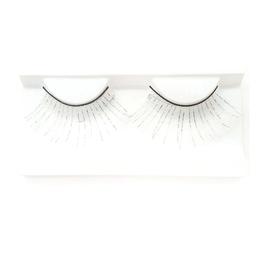 High Quality exaggerated stage dedicated carnival colored false eyelashes Halloween eyelashes