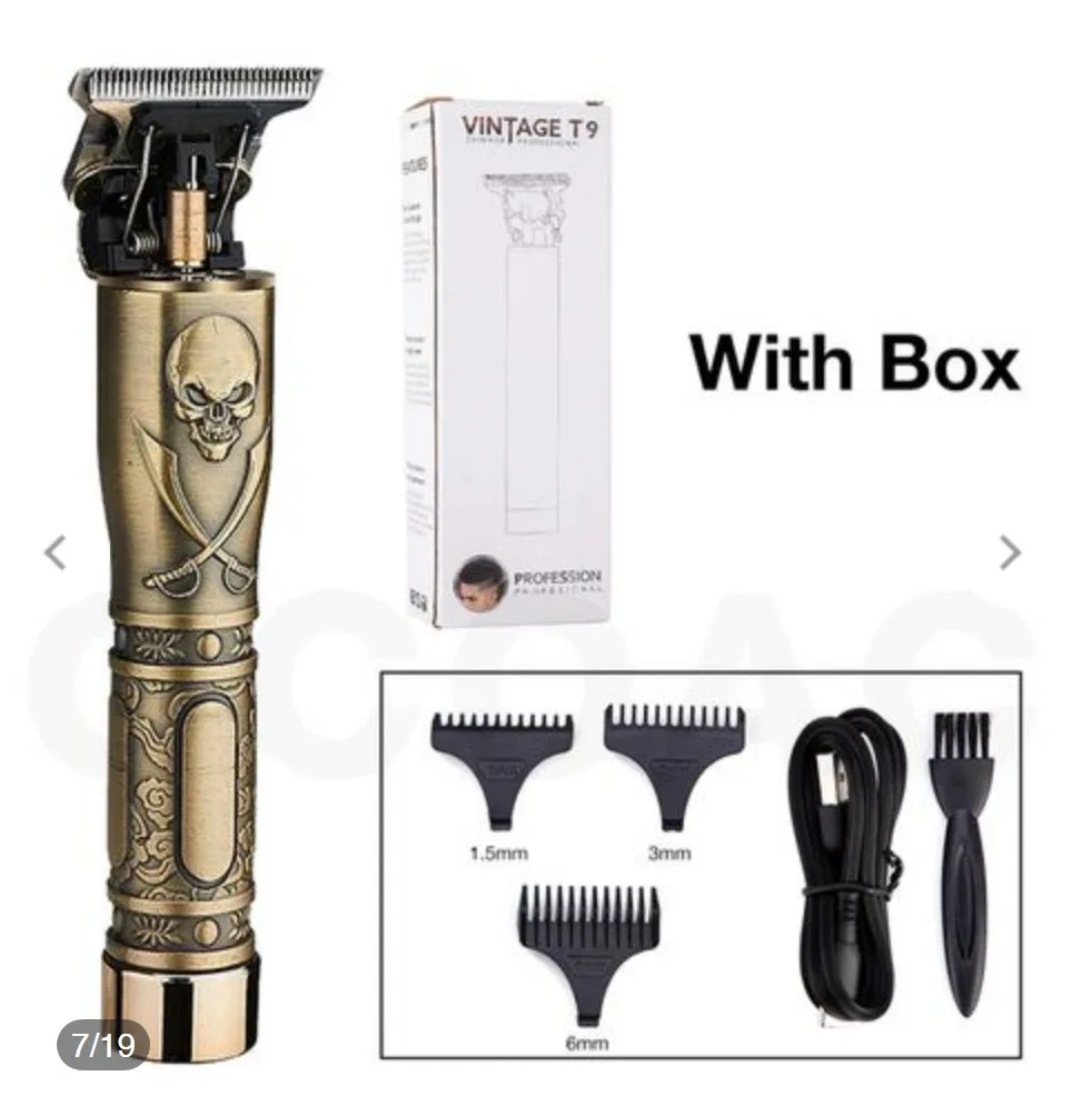 Professional New Machine Clippers Rechargeable Men Electric Hair Trimmer