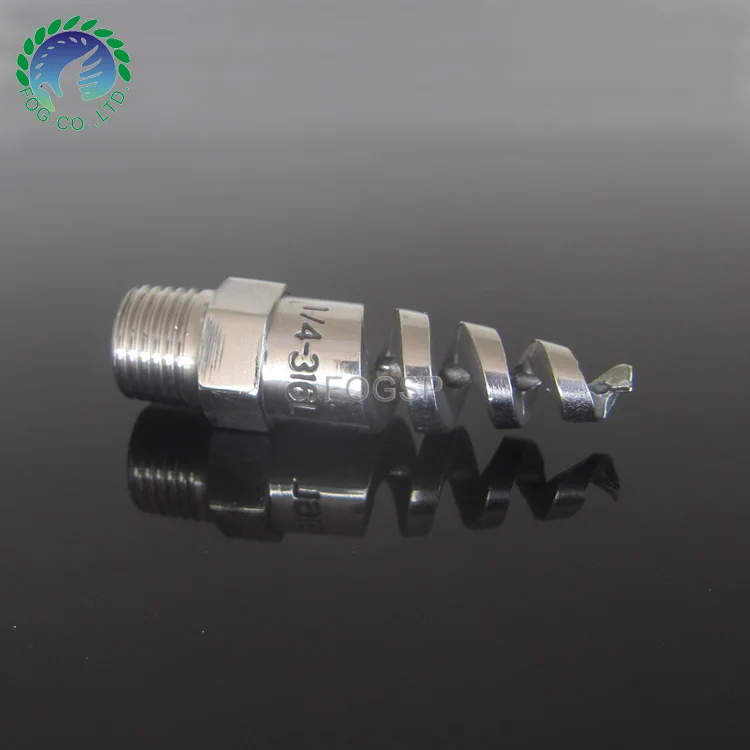 Spray Nozzle, Stainless Steel 316SS Full Cone Spiral Nozzle, Helix ...