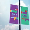 custom design banner advertising colorful national common advertising flag