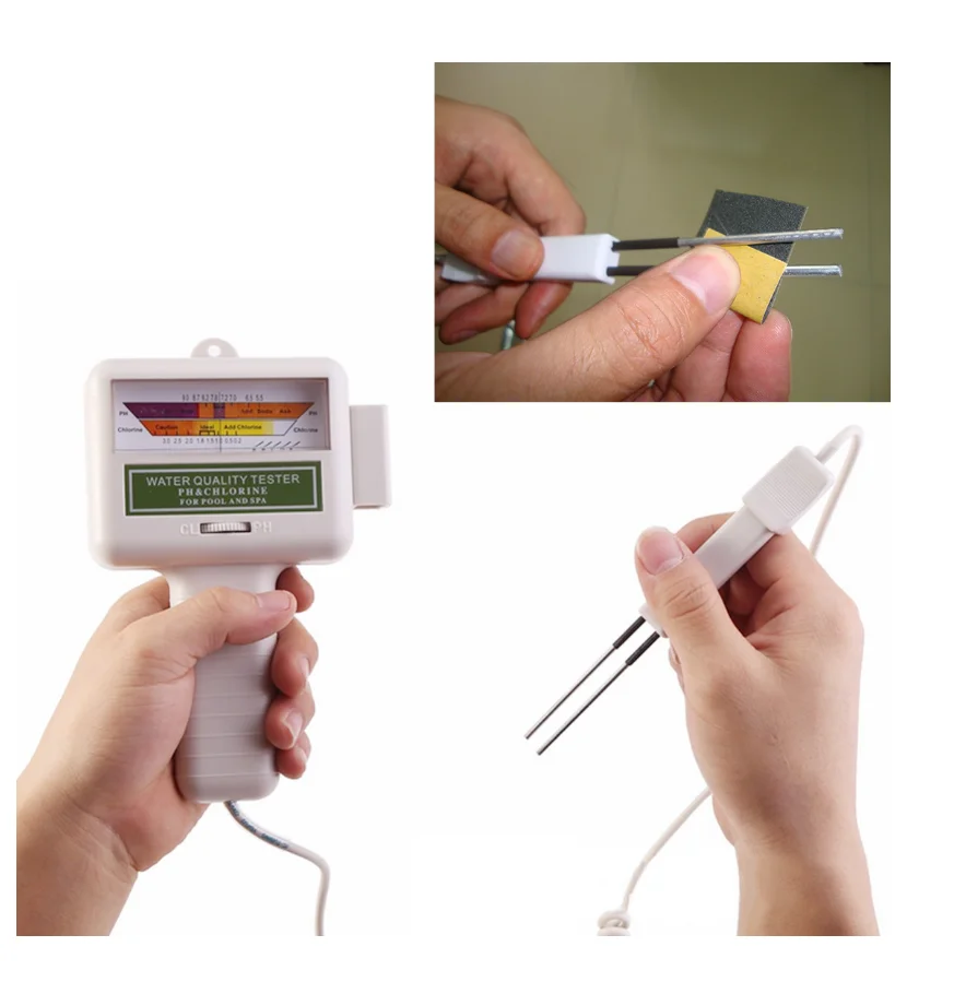 Handy Digital Ph Chlorine Meter Swimming Pool Spa Water Quality