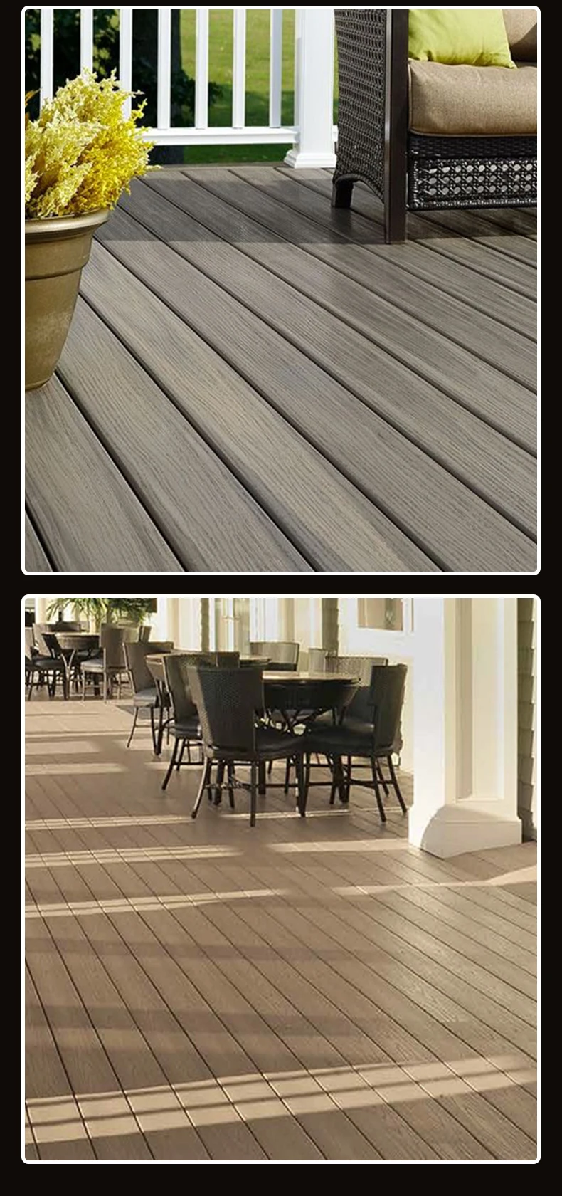 Plastic Pvc Vinyl Decking Boardsgarden Deckoutdoor Decking Buy Outdoor Deckinggarden Deck 4156