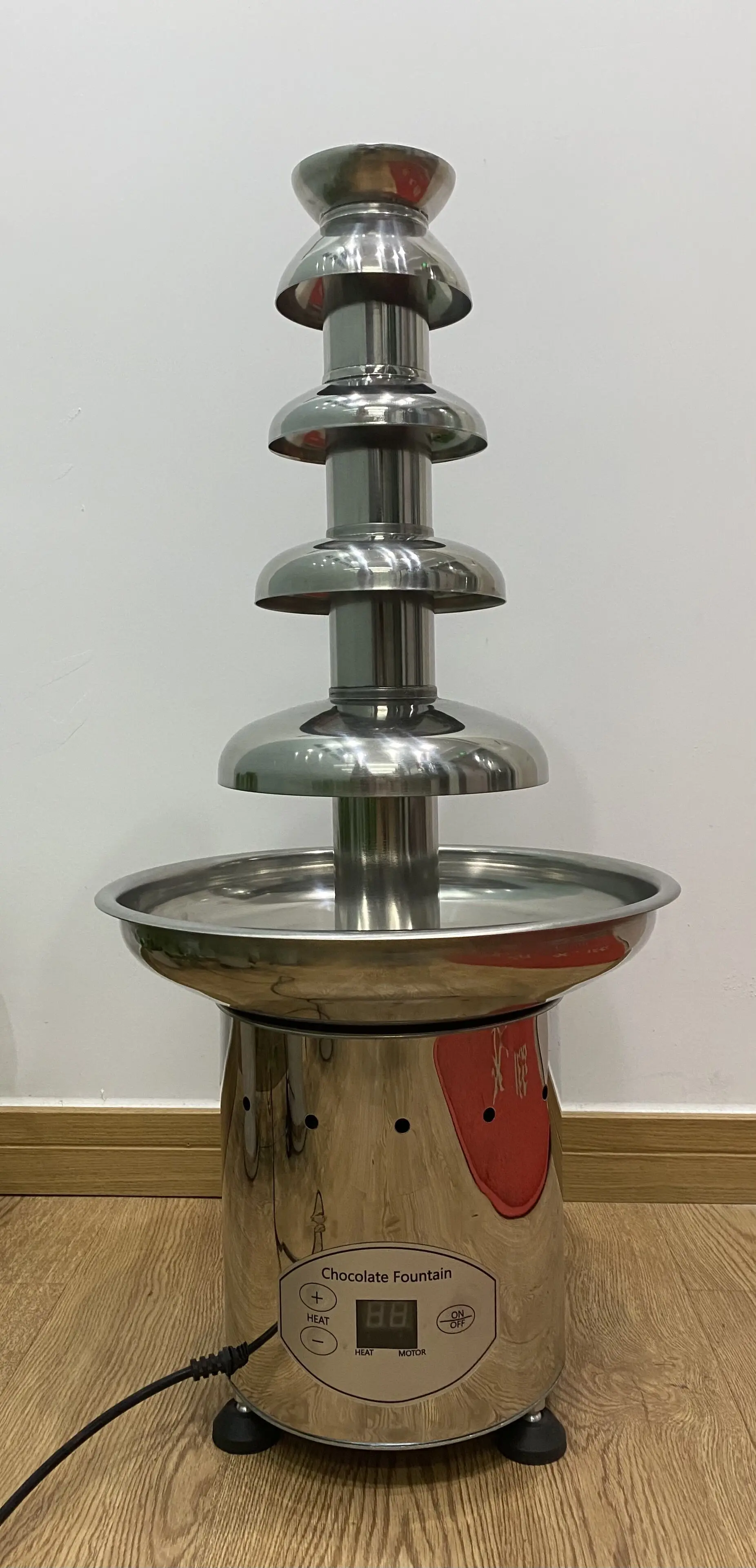Professional Stainless Steel Electric Chocolate Fountain Machine For