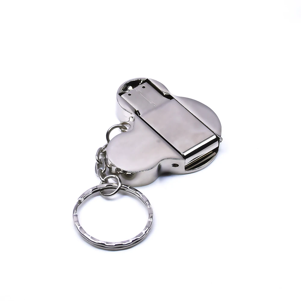 USB flash drive fashion16GB 8GB 32GB 4GB 64GB silver metal pendrive flash memory stick pen drive usb stick disk hot sale - ANKUX.COM