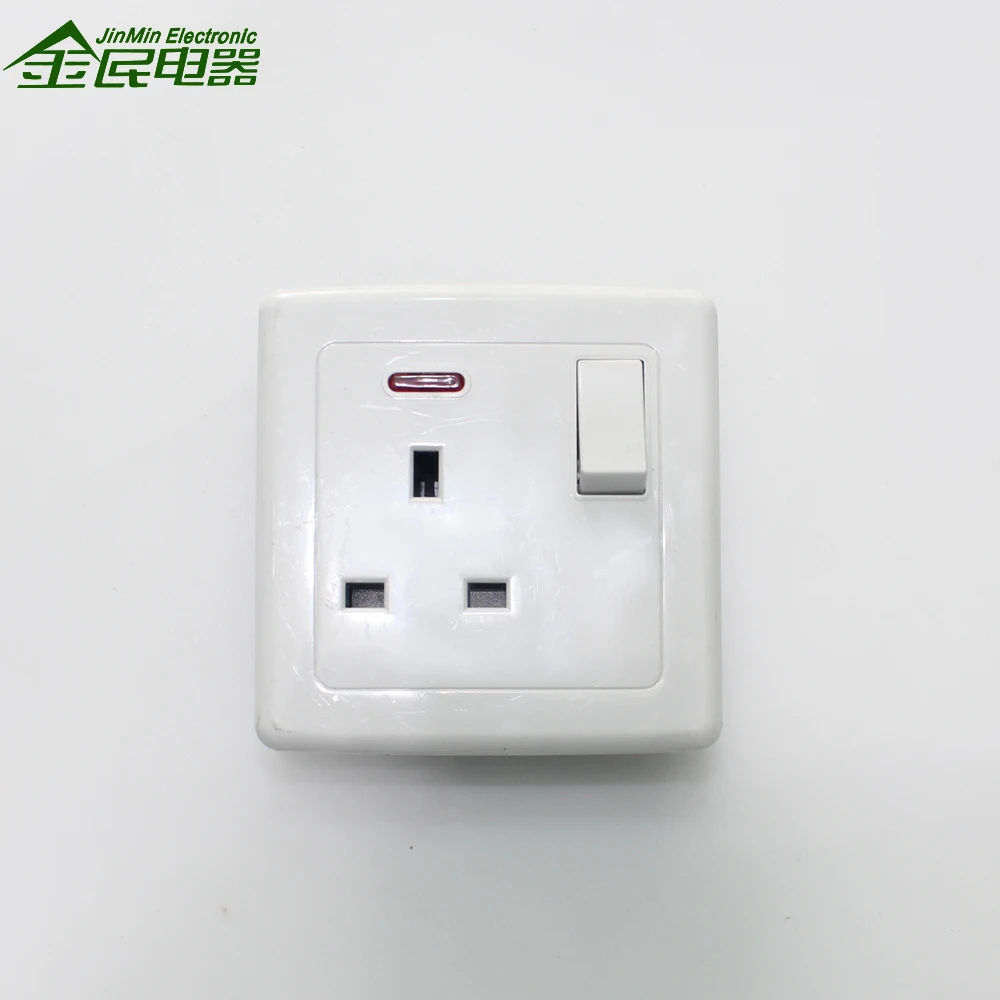 Modern Electric European Wall Switch 1 Gang 1 Way Switch Light Switch