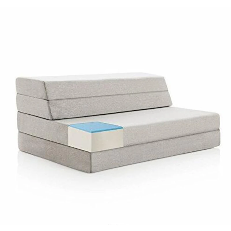4 Inch Memory Foam Folding Mattress And Sofa Guest Sofa Z Bed Sleeping