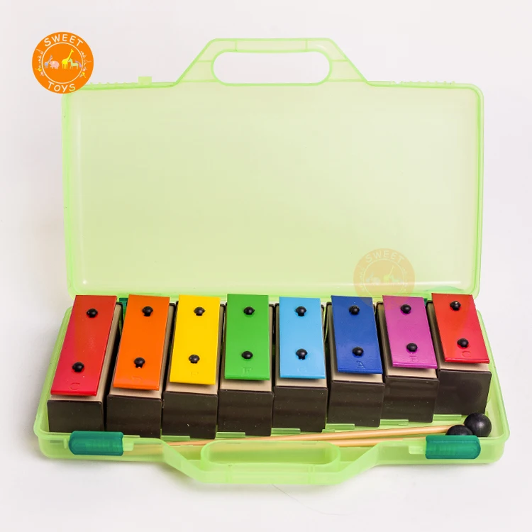 Musical instrument Xylophone Glockenspiel 8 Notes| Alibaba.com