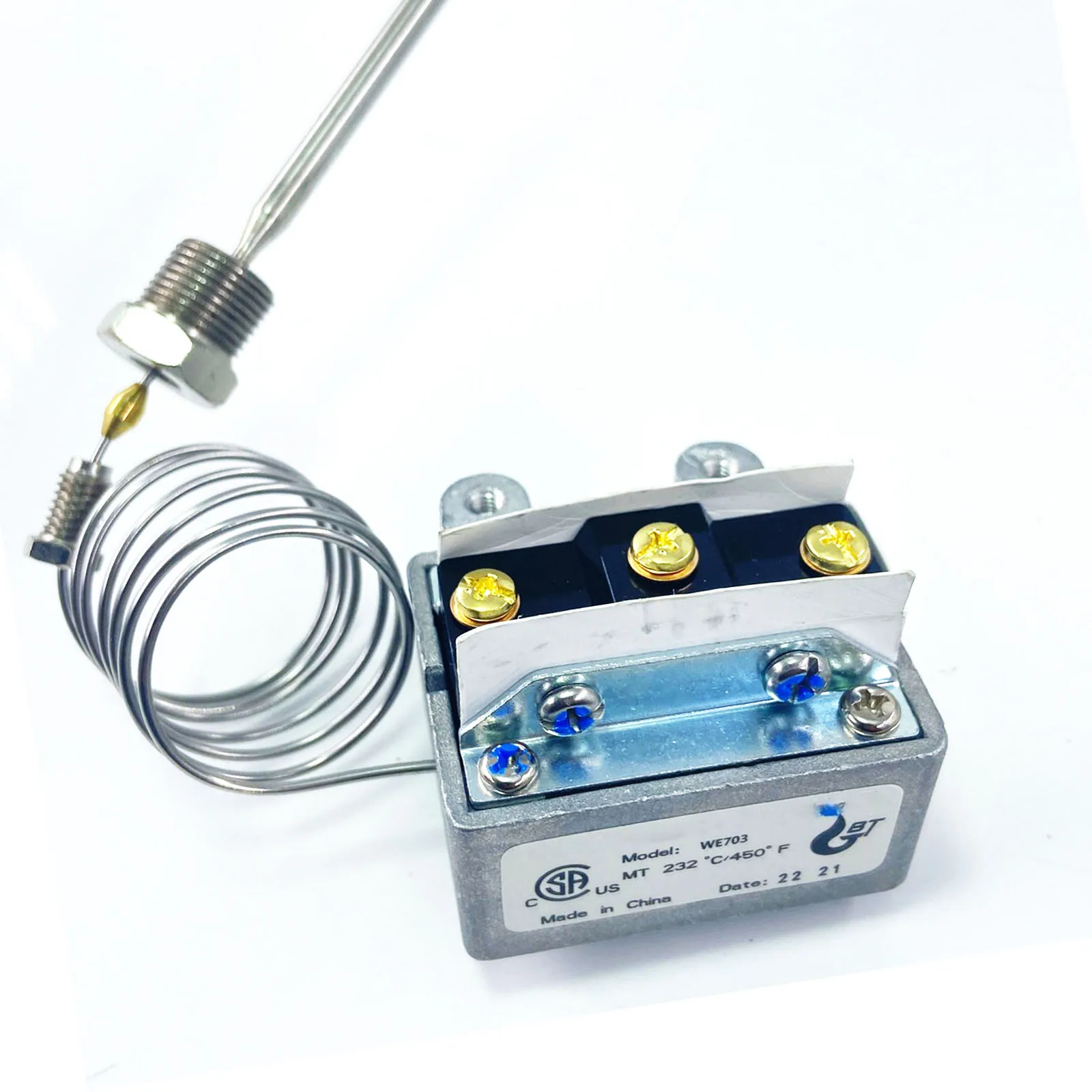 High Temperature Limit For Dcs Fryer 450f Lchm 42524 Thermostat Safety