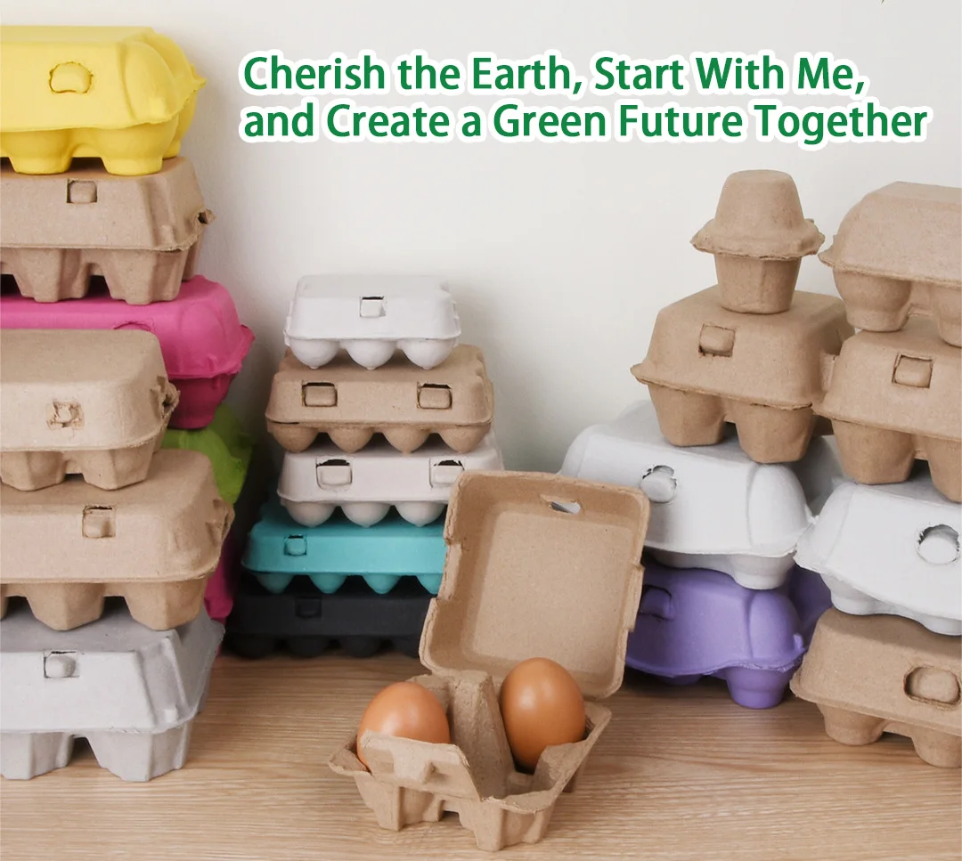 Manufacture Custom Shape Sell Box Pulp Mold Cartons Cardboard Paper