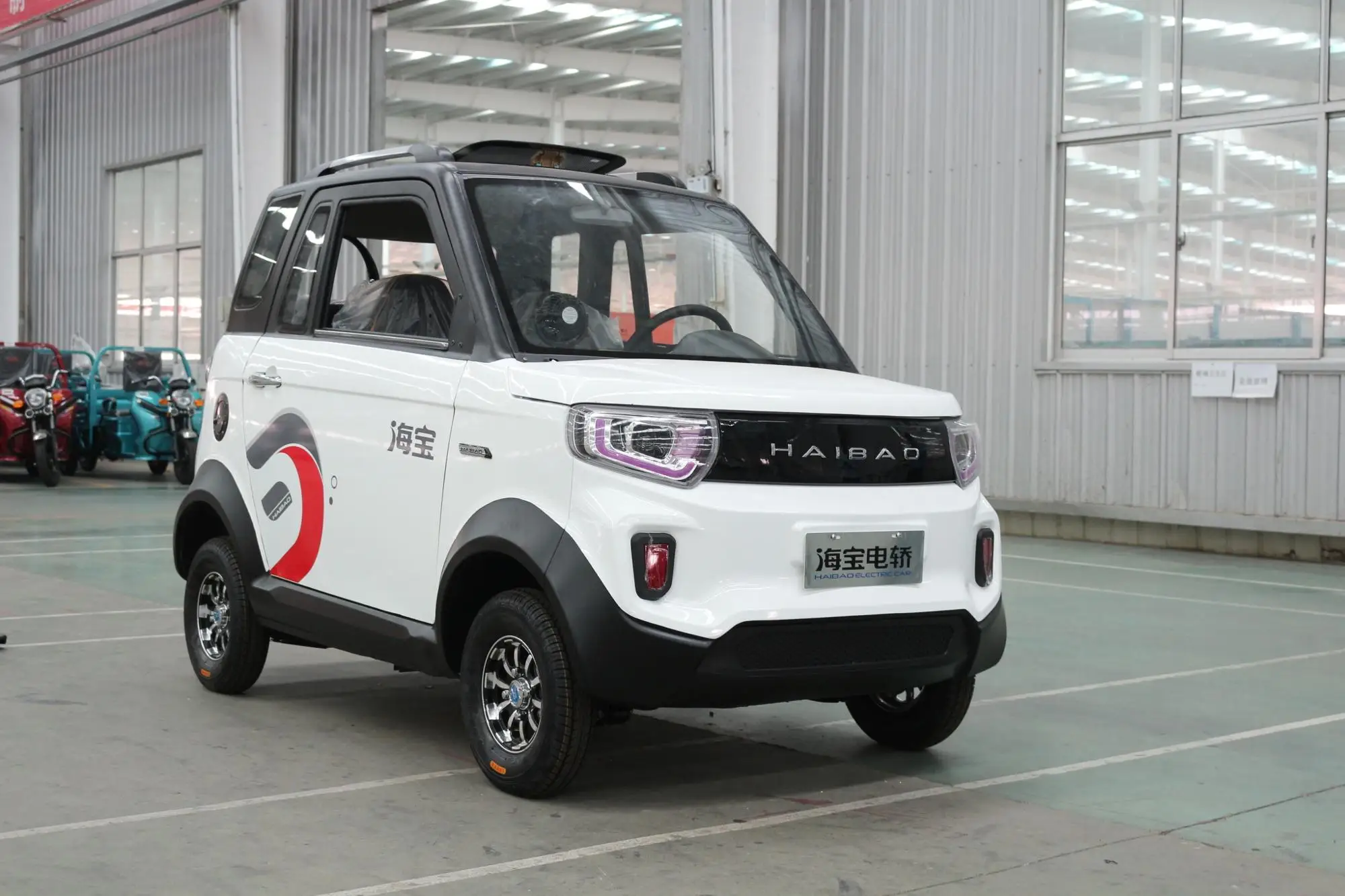 4 Wheeler 2 Doors Smart Electric Car Made In China - Buy Electric Car,2 ...