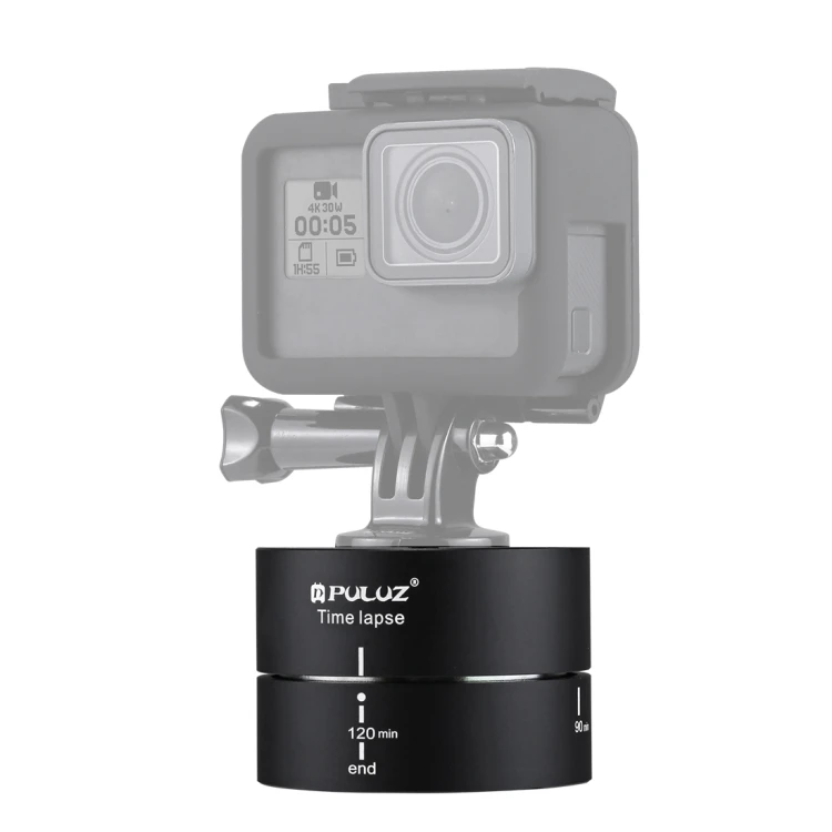 Zeitraffer Stativ Kopf Stabilisator 360 ° 60 Minuten Schwenk Drehadapter