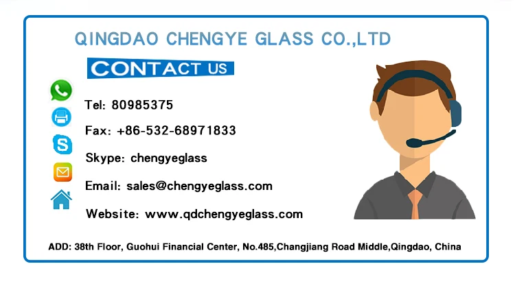 Tempered Toughened Glass Door Used On Refrigerator Display Cooler Showcase Freezer Sliding Door