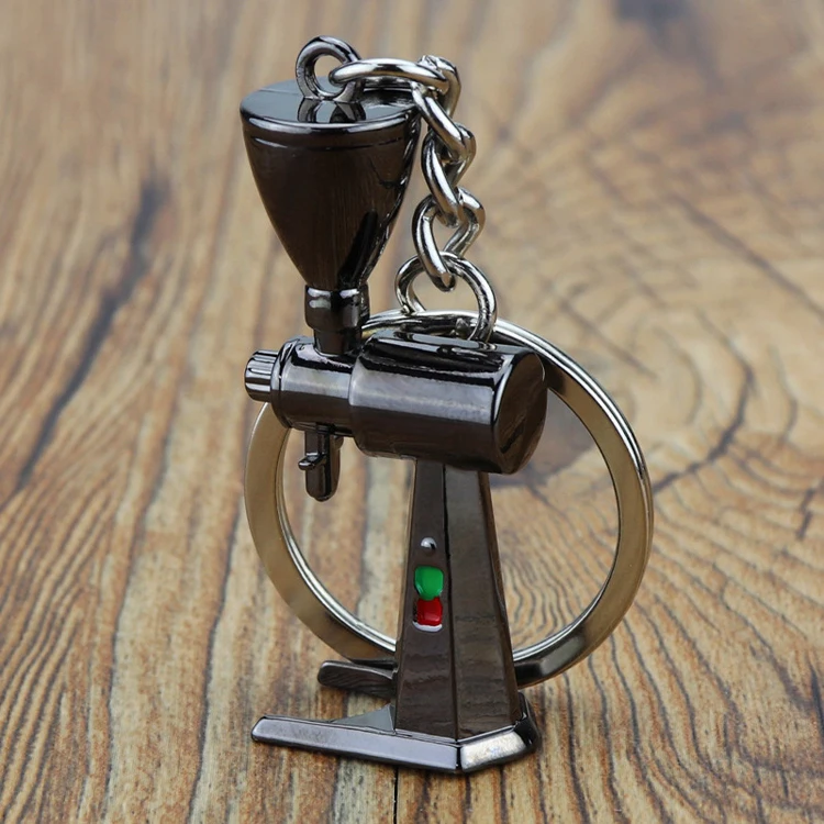 Creative Barista Keychain Coffee Machine Tamper Portafilter Moka