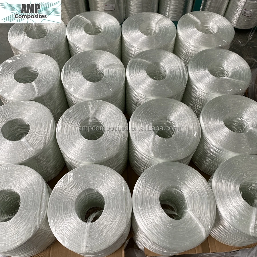 High Quality E-glass Fiber Glass Spray up Roving 2400 4800 6000Tex ...